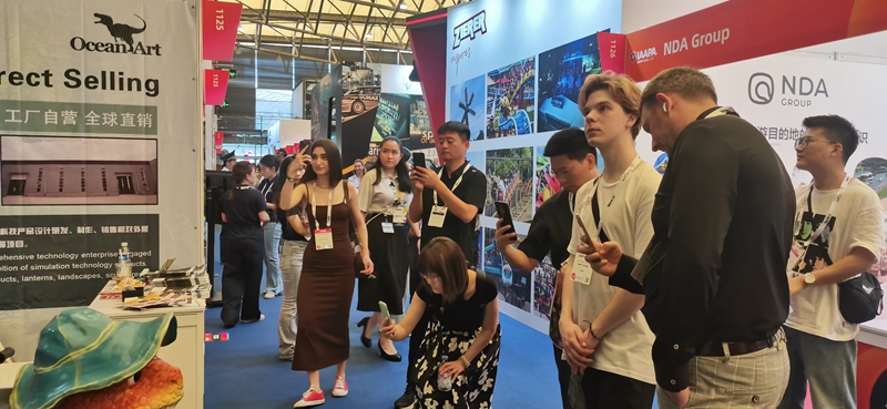 大洋艺术参加2025上海IAAPA亚洲博览会