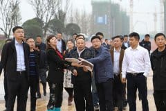 自贡市委副书记、市长何树平调研彩灯大世界项目进度