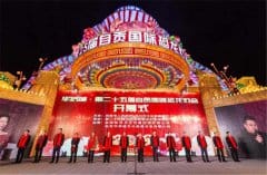 第二十五届自贡国际恐龙灯会开幕啦！