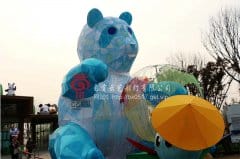 《第四十八届成都国际熊猫灯会》项目制作工作总结